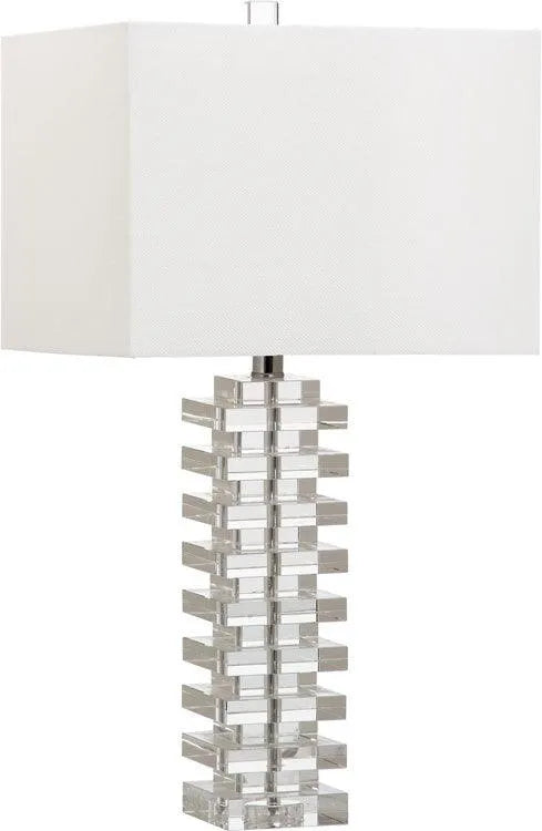 Swift Crystal Block Table Lamp - The Mayfair Hall