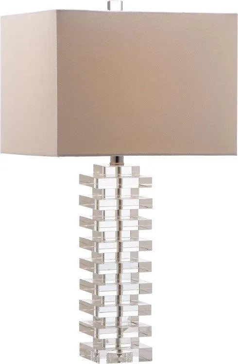 Swift Crystal Block Table Lamp - The Mayfair Hall