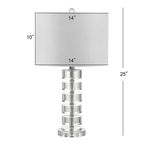 25-INCH H OFF-WHITE TABLE LAMP (SET OF 2) - The Mayfair Hall