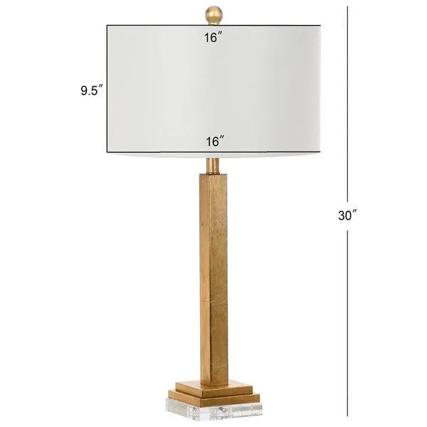 Safavieh Perri Gold Art Deco Table Lamp (Set of 2)