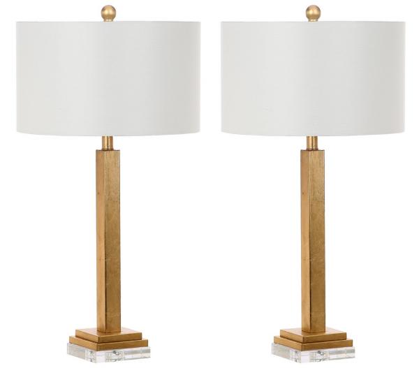 30-INCH H CRYSTAL BASE TABLE LAMP (SET OF 2) - The Mayfair Hall