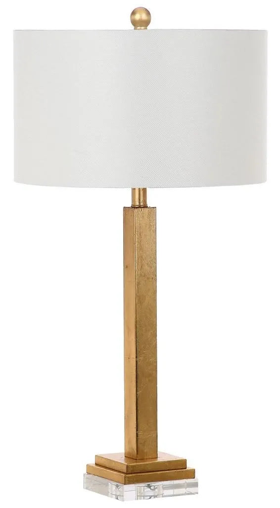 Safavieh Perri Gold Art Deco Table Lamp (Set of 2)