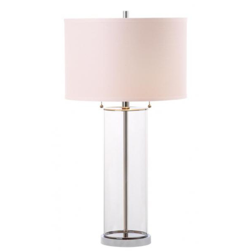 31-INCH H GLASS COLUMN BODY TABLE LAMP (SET OF 2) - The Mayfair Hall