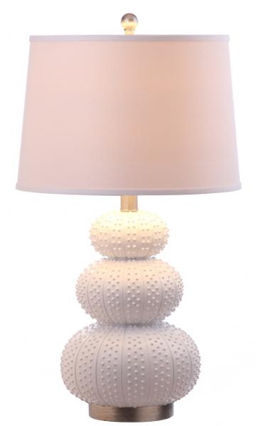 28.5-INCH H PURE WHITE FINISHED TABLE LAMP - The Mayfair Hall