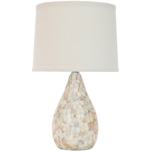 Lauralie Ivory Capiz Shell Table Lamp - The Mayfair Hall
