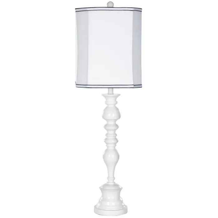Safavieh Polly White New England Candlestick Table Lamp