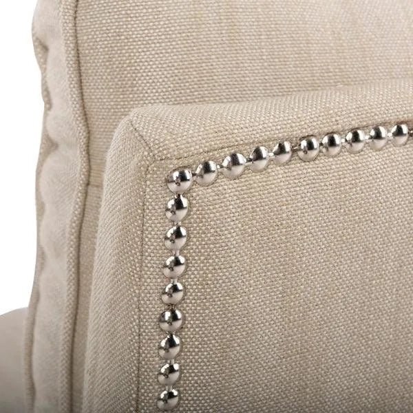 Off White Slipper Chair - The Mayfair Hall