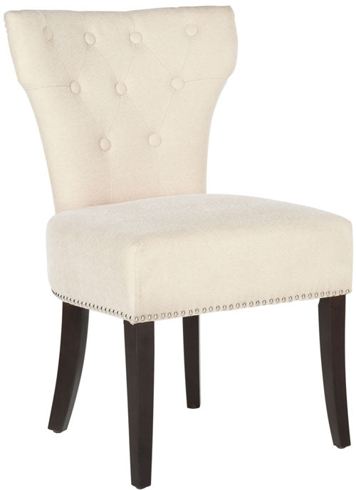 Addison Wheat Button Tufted Side Chairs (Set of 2) - The Mayfair Hall