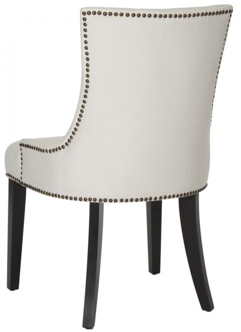 Lester Elegant White Velvet Dining Chair (Set of 2) - The Mayfair Hall