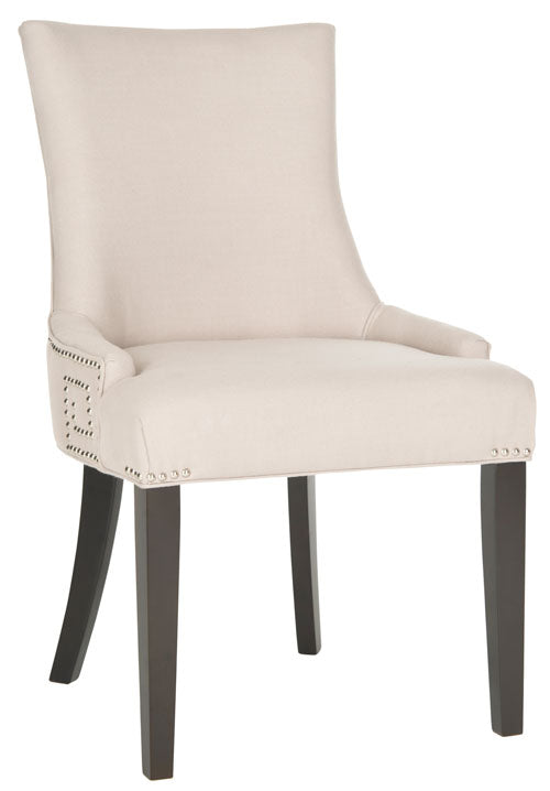 Gretchen Taupe Linen Sleek Side Chair (Set of 2) - The Mayfair Hall