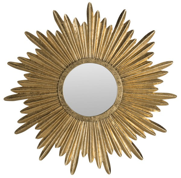 Josephine Antique Gold Sunburst Mirror - The Mayfair Hall