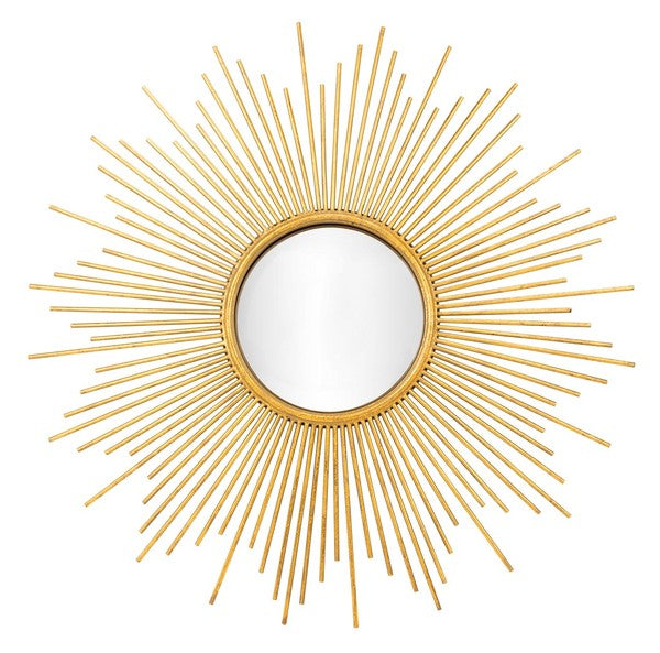 Vila Gold Sunburst Mirror - The Mayfair Hall