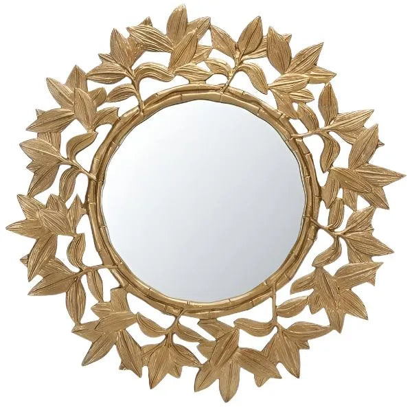 Antique Brass Finished Mirror - The Mayfair Hall