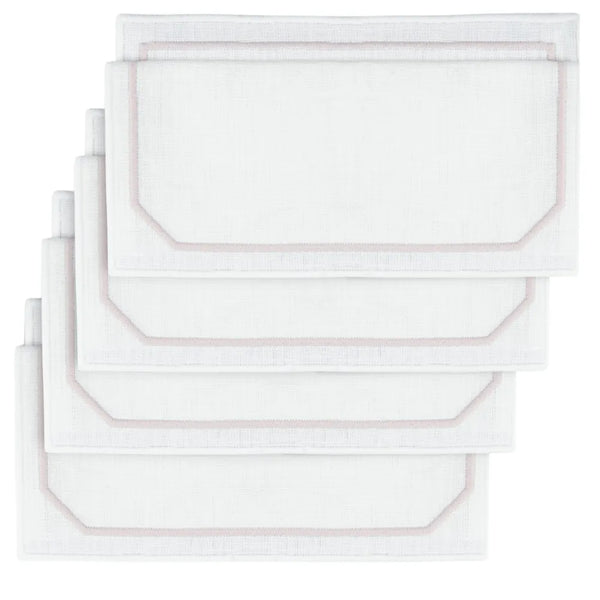 Los Encajeros Octo Lila Cocktail Napkins (Set of 4) - The Mayfair Hall