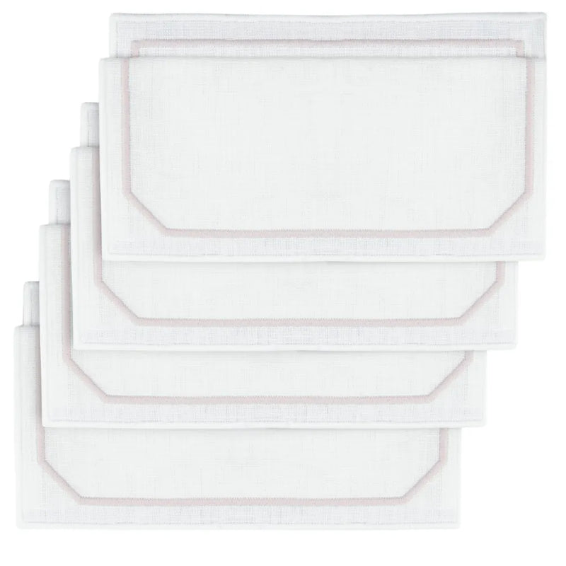 Los Encajeros Octo Lila Cocktail Napkins (Set of 4) - The Mayfair Hall