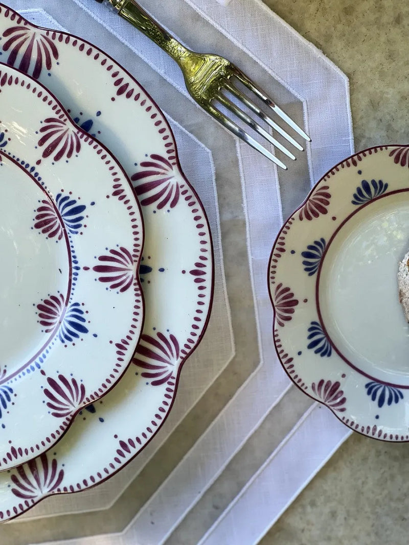 Los Encajeros Octo White Placemats (Set of 4) - The Mayfair Hall