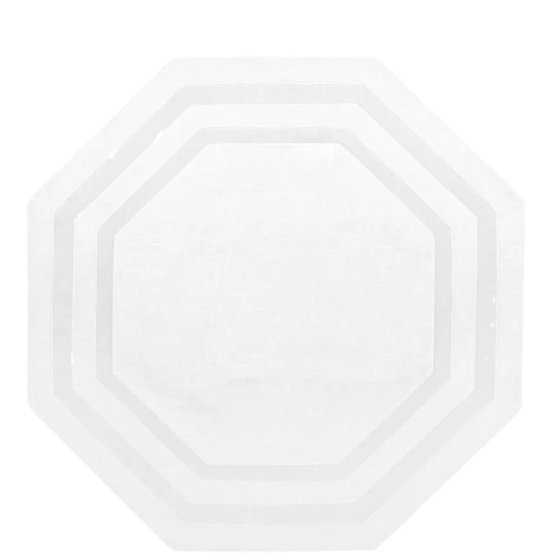 Los Encajeros Octo White Placemats (Set of 4) - The Mayfair Hall