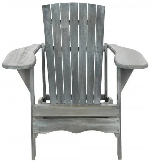 Mopani Ash Grey Adirondack Chair - The Mayfair Hall