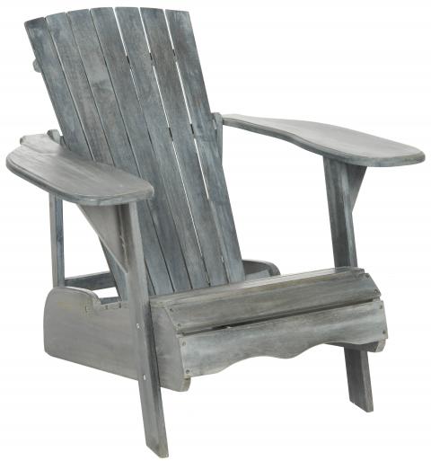 Mopani Ash Grey Adirondack Chair - The Mayfair Hall