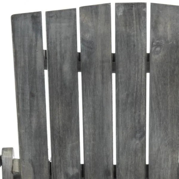 Mopani Ash Grey Adirondack Chair - The Mayfair Hall