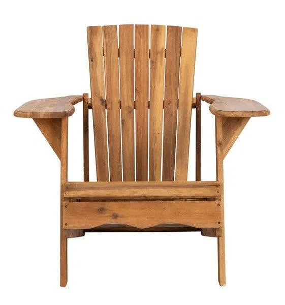 Mopani Natural Adirondack Chair - The Mayfair Hall