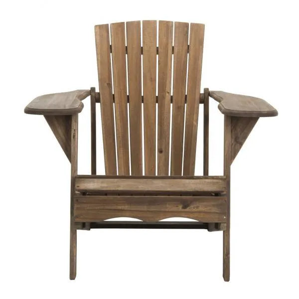 Mopani Rustic Brown Adirondack Chair - The Mayfair Hall