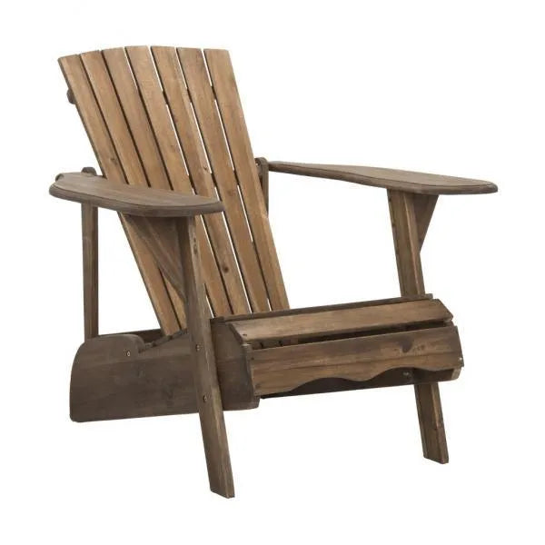 Mopani Rustic Brown Adirondack Chair - The Mayfair Hall