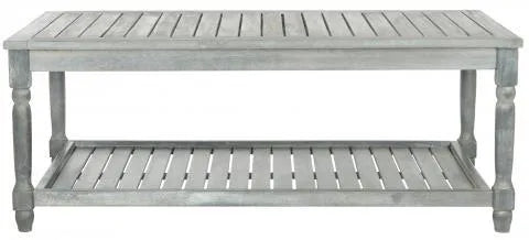 Safavieh Oakley Ash Grey Outdoor Coffee Table