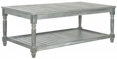 Safavieh Oakley Ash Grey Outdoor Coffee Table
