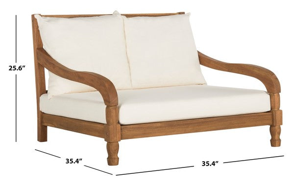 Pomona Natural Beige Lounger - The Mayfair Hall