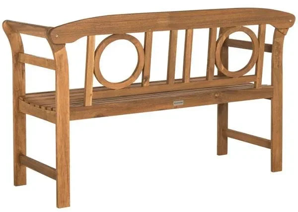 Safavieh Moorpark Natural Wood Garden Bench