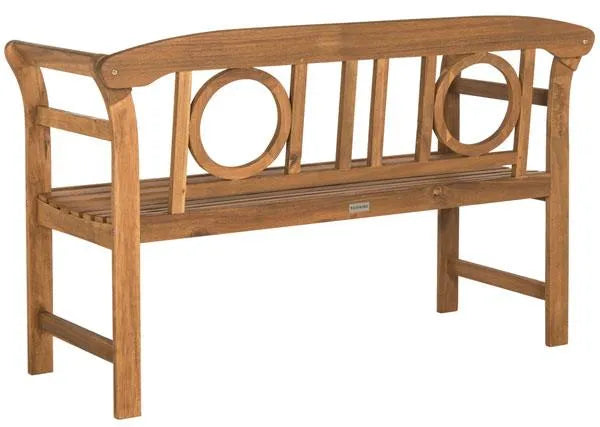 Moorpark Natural Wood Garden Bench - The Mayfair Hall