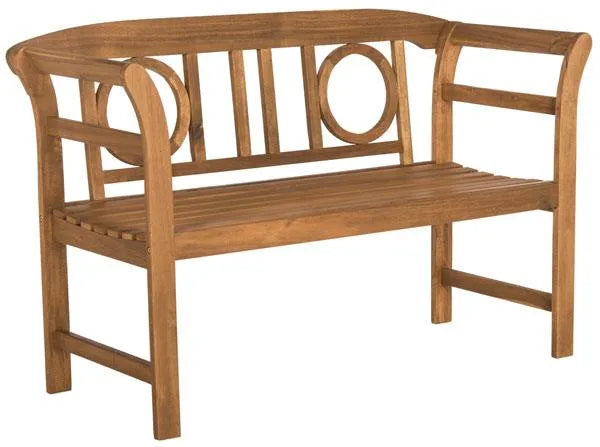 Moorpark Natural Wood Garden Bench - The Mayfair Hall