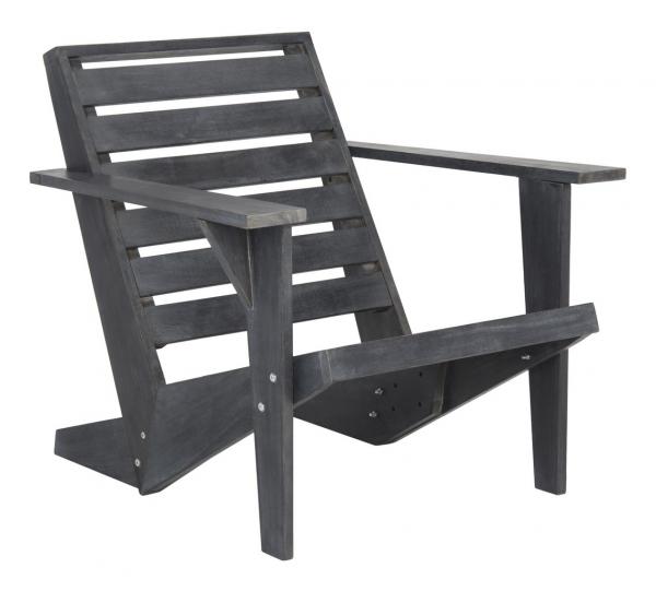 Lanty Slate Modern Adirondack Outdoor Chair - The Mayfair Hall