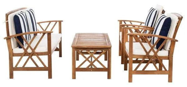 Fontana 4 Piece Outdoor Set - The Mayfair Hall