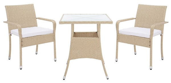 Contemporary-Chic Bistro Set ( 3 Piece Set) - The Mayfair Hall