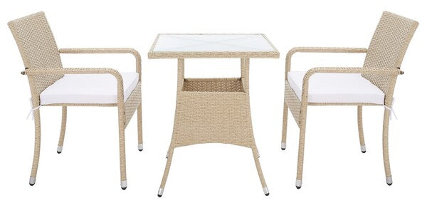 Contemporary-Chic Bistro Set ( 3 Piece Set) - The Mayfair Hall