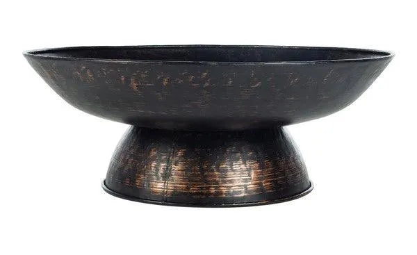 Black Iron Outdoor Fire Pit - The Mayfair Hall