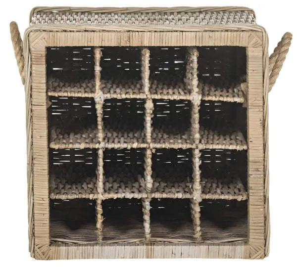 Safavieh Aziza Wicker French Wine Rack