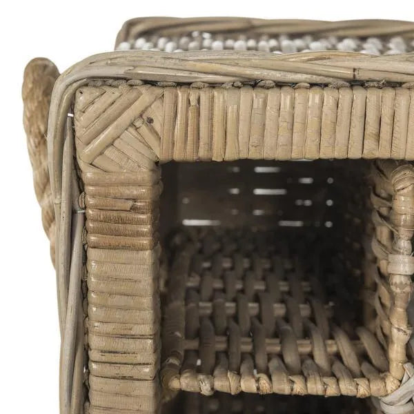 Safavieh Aziza Wicker French Wine Rack