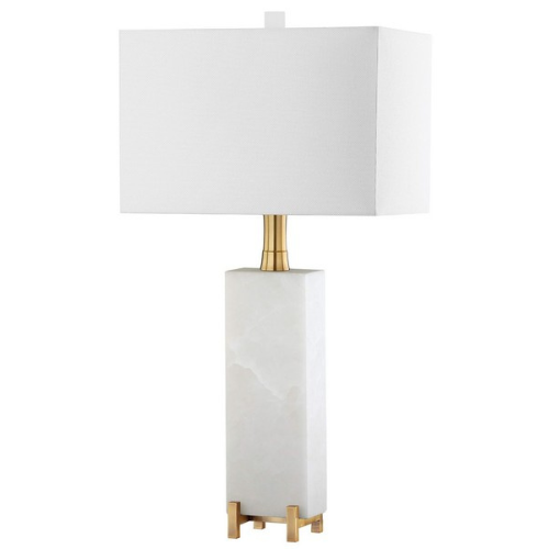 Sloane Deco Alabaster Table Lamp - The Mayfair Hall