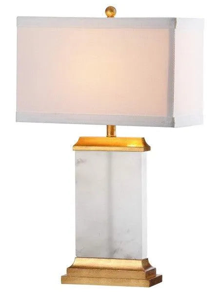 Susannah Alabaster Gold Table Lamp - The Mayfair Hall