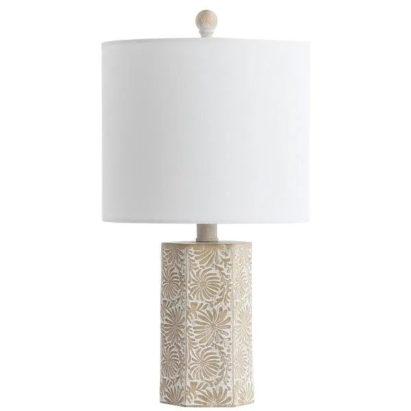 Eliseo Beige Pattern Table Lamp - The Mayfair Hall