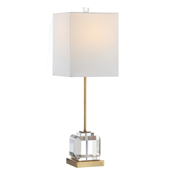 27.5-INCH H COTTON CUBE SHADE TABLE LAMP (SET OF 2) - The Mayfair Hall