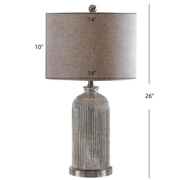Safavieh Ashson Mercury Glass Table Lamp (Set of 2)