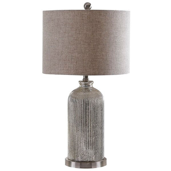 26-INCH H SILVER TABLE LAMP (SET OF 2) - The Mayfair Hall