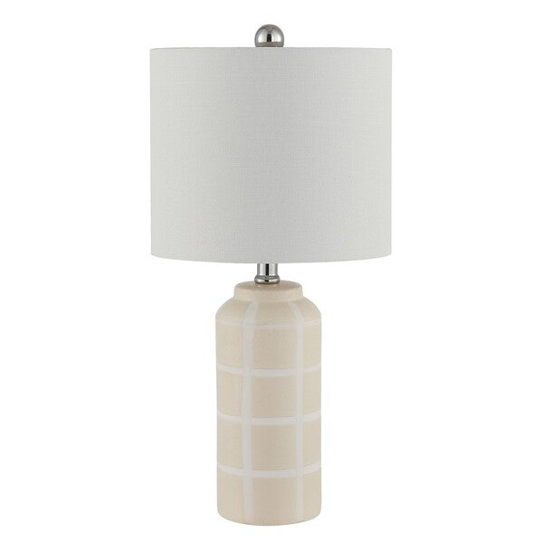 Rhett Ivory-White Ceramic Table Lamp (Set of 2) - The Mayfair Hall