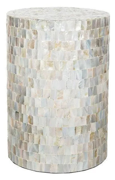 Safavieh Ariel Sophisticated Mosaic Round Stool / Side Table