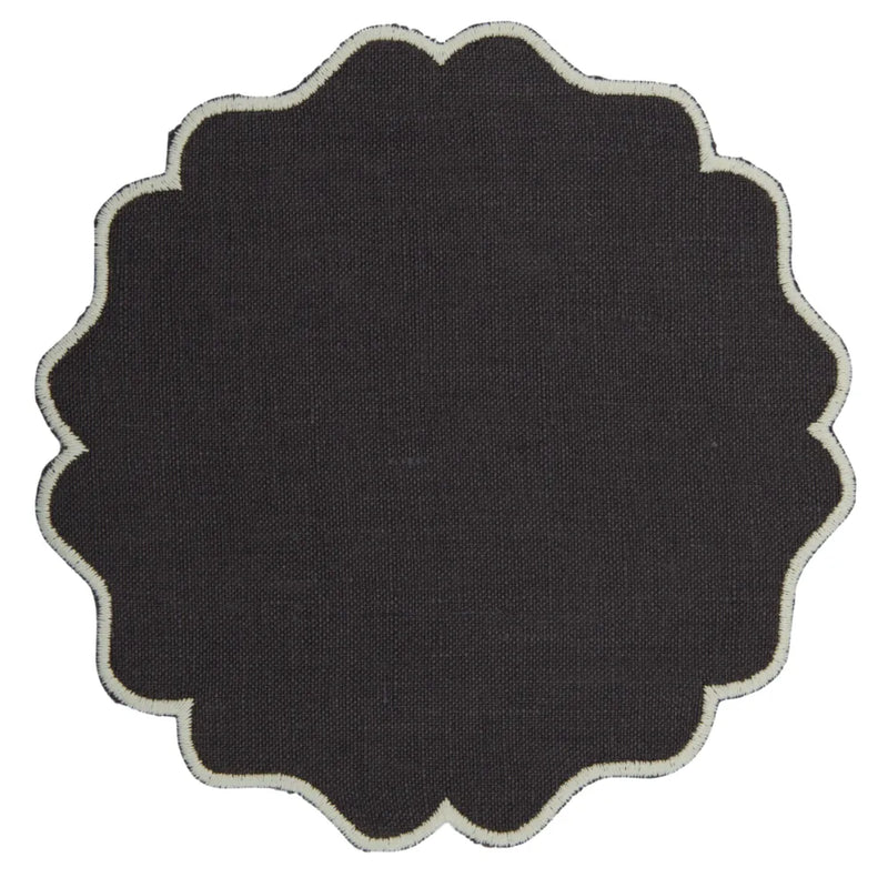 Los Encajeros Valver Brown Coaters ( Set of 4) - The Mayfair Hall