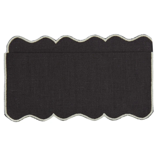 Los Encajeros Valver Brown Cocktail Napkin (Set of 4) - The Mayfair Hall